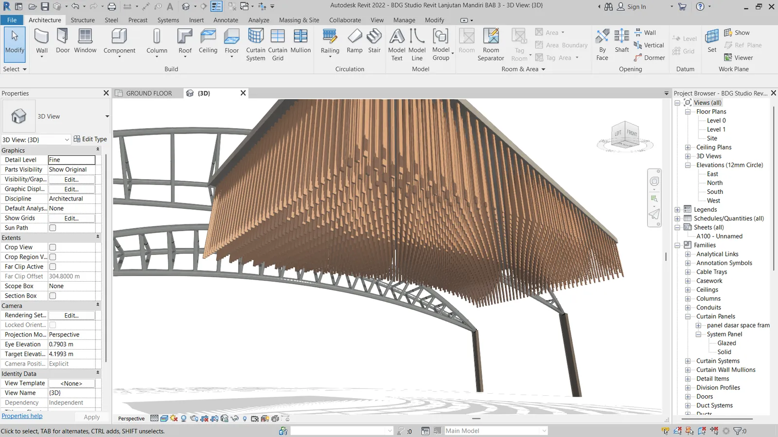 Revit Intermediate: Struktur Parametrik